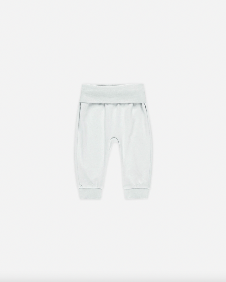 Babesta Cotton Baby Pant - Fog by Quincy Mae