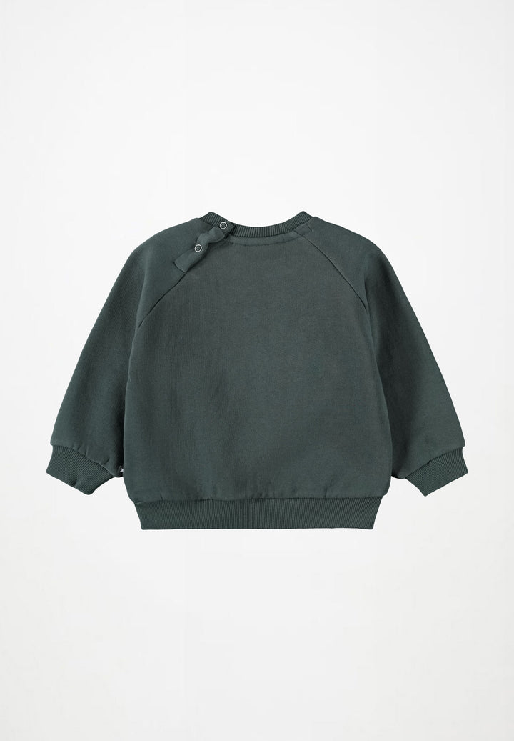Babesta Disc Sweatshirt Taxus by Molo 
