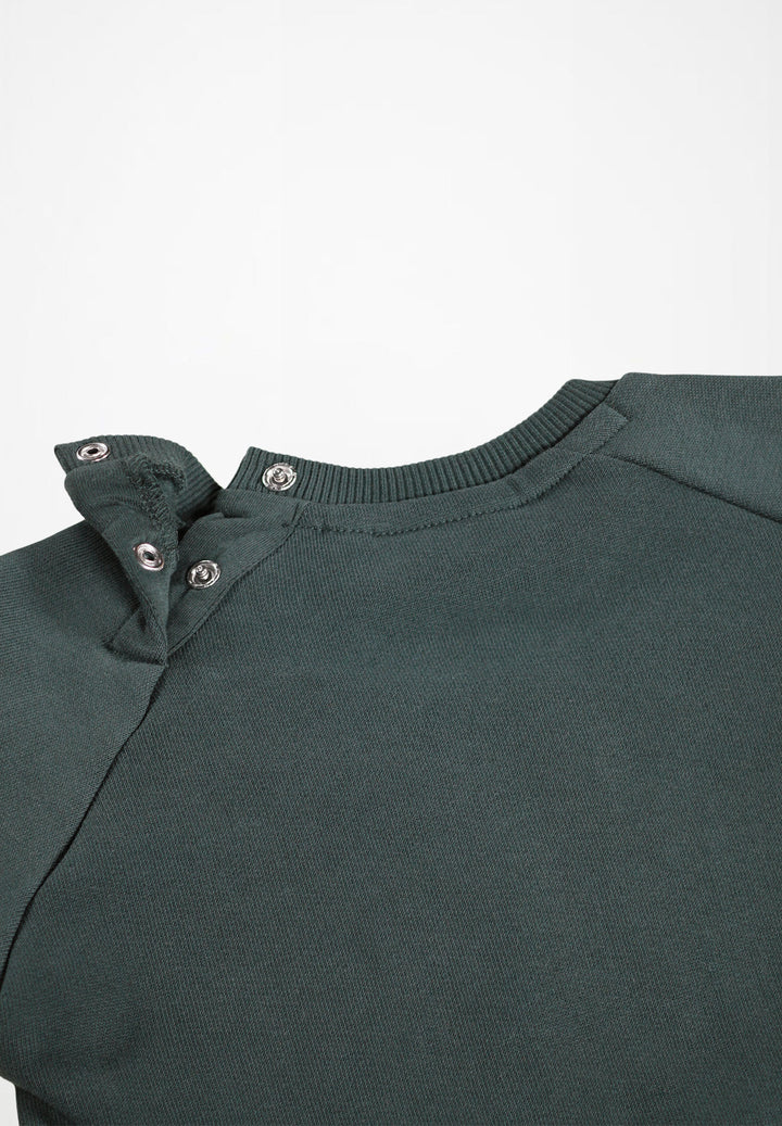 Babesta Disc Sweatshirt Taxus by Molo 