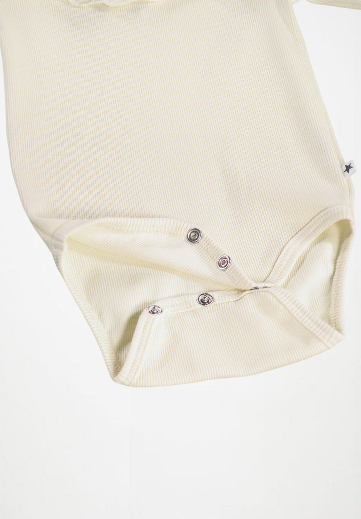 Babesta Faye Bodysuit White Noise by Molo