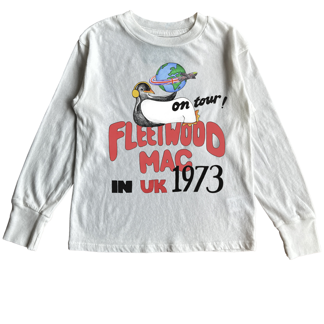 Babesta Fleetwood Mac 1973 Penguin Tour Tee by Rowdy Sprout