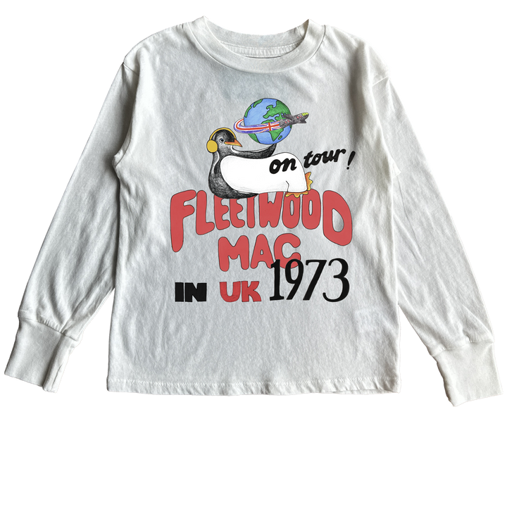 Babesta Fleetwood Mac 1973 Penguin Tour Tee by Rowdy Sprout