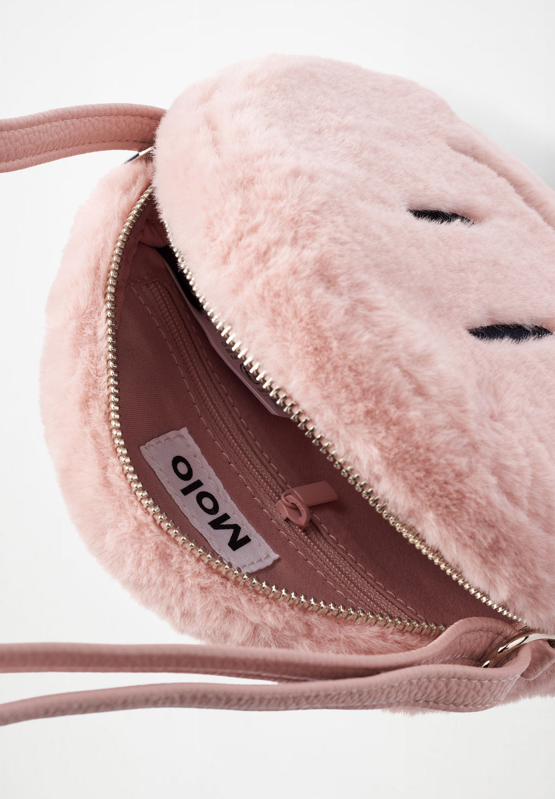 Babesta Fluffy Bag Petal Blush by Molo