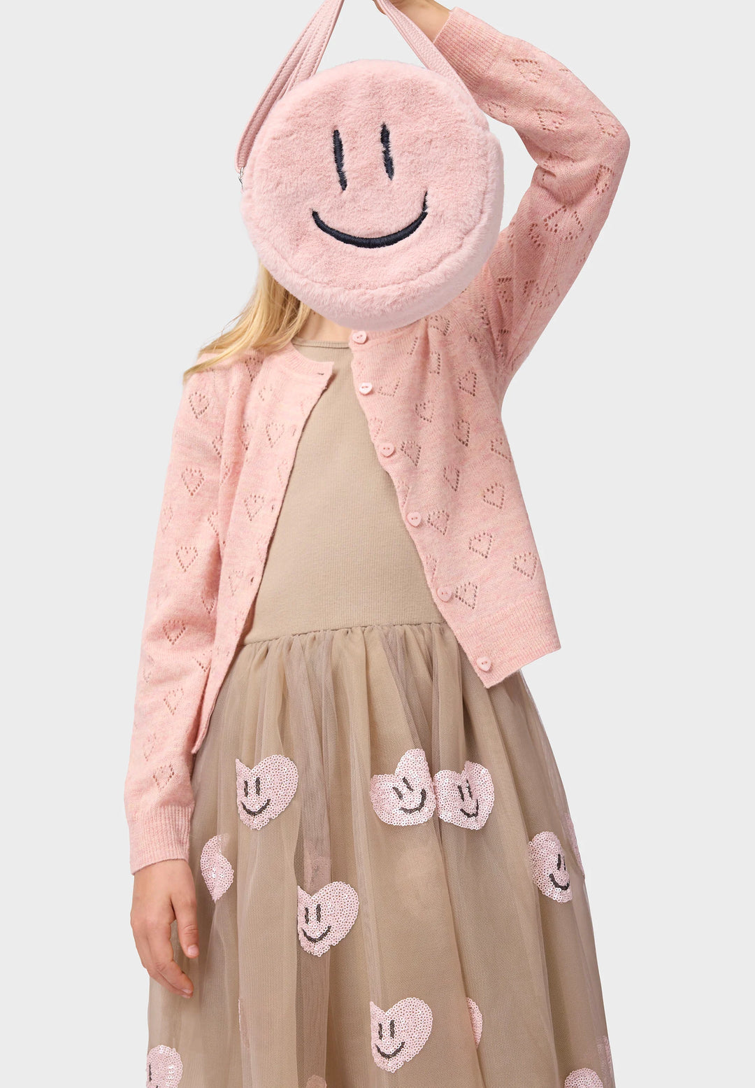 Babesta Fluffy Bag Petal Blush by Molo