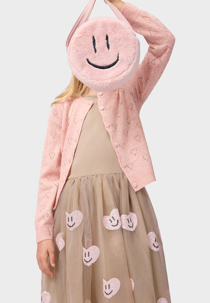 Babesta Fluffy Bag Petal Blush by Molo