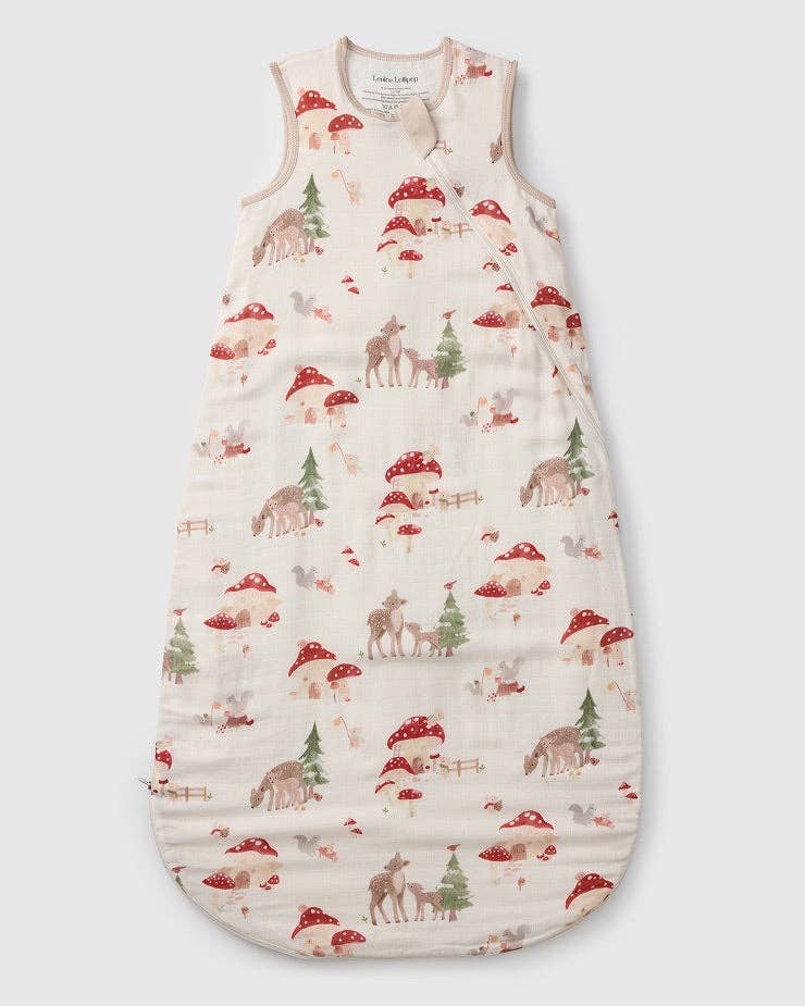 Babesta Forest Families Muslin Sleep Bag by Loulou Lollipop