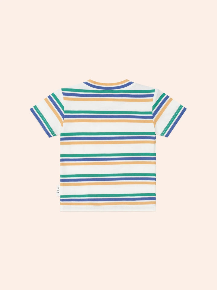 Babesta Furry Huxbear College Stripe Tee by Huxbaby