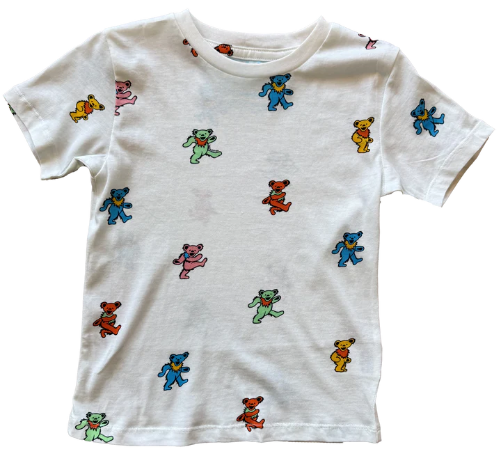 Babesta Grateful Dead Dancing Bears Tee by Rowdy Sprout 