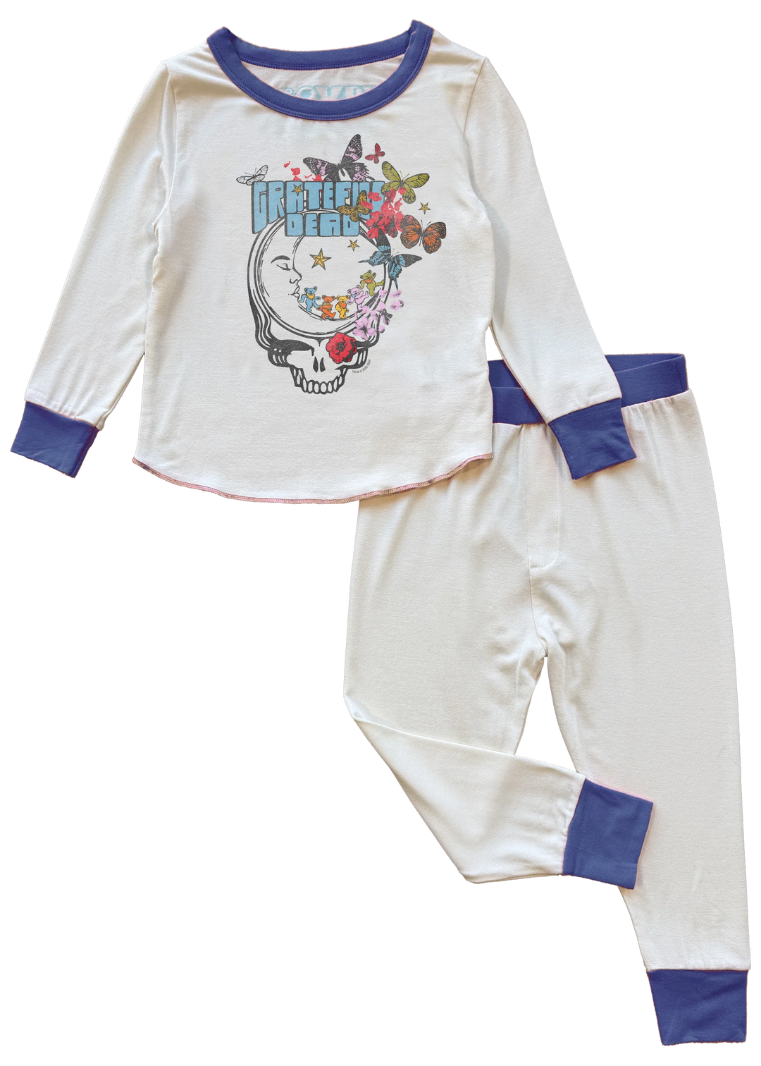 Babesta Grateful Dead Goodnight Stealie Bloom PJs by Rowdy Sprout  