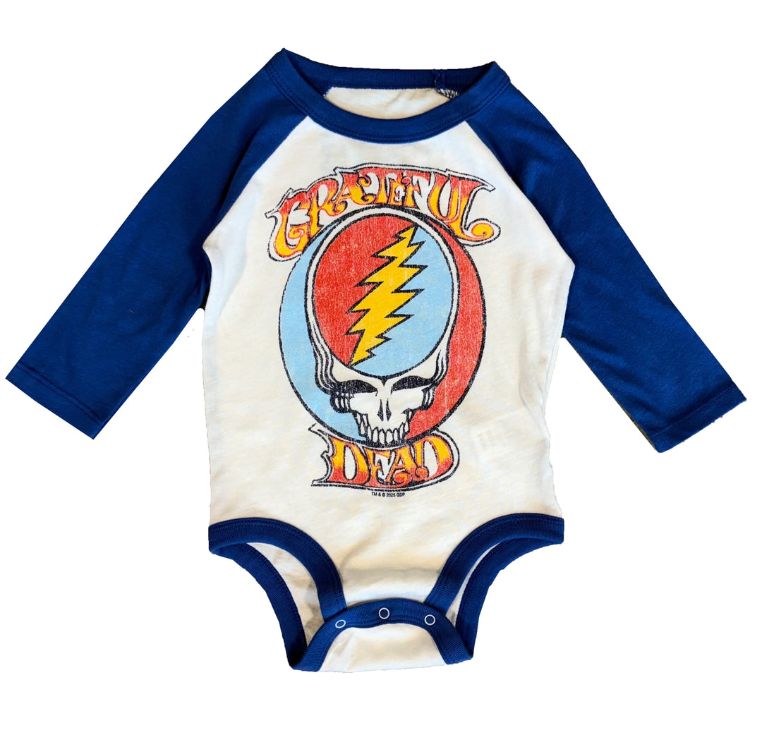 Babesta Grateful Dead Steal Your Face Onesie by Rowdy Sprout