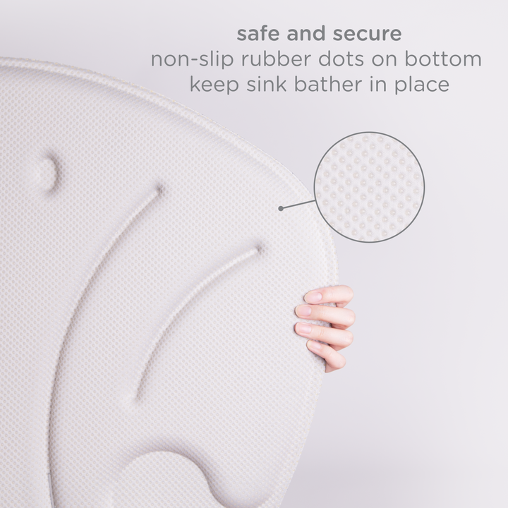 Babesta Gray Stingray Sink Bather by Ubbi