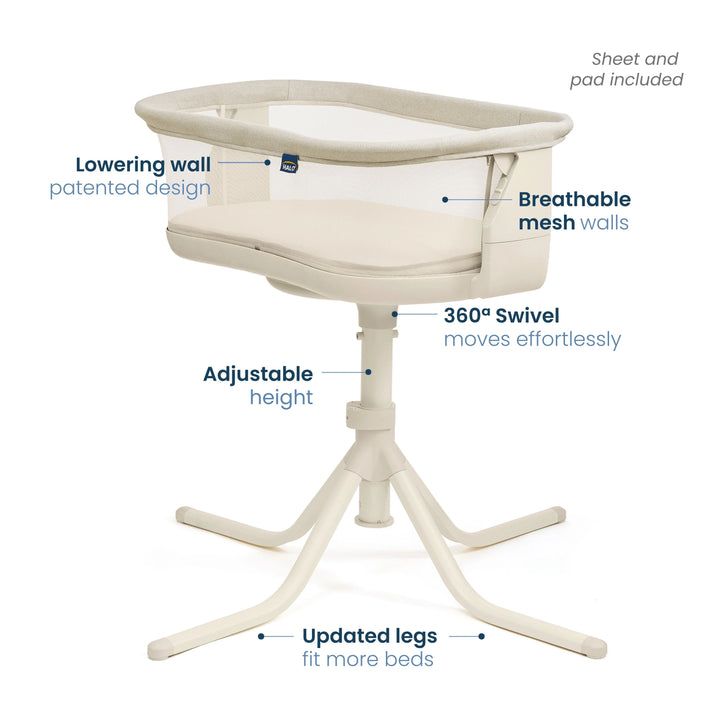 Babesta HALO BassiNest Swivel Sleeper 4.0 Signature Baby Bassinet