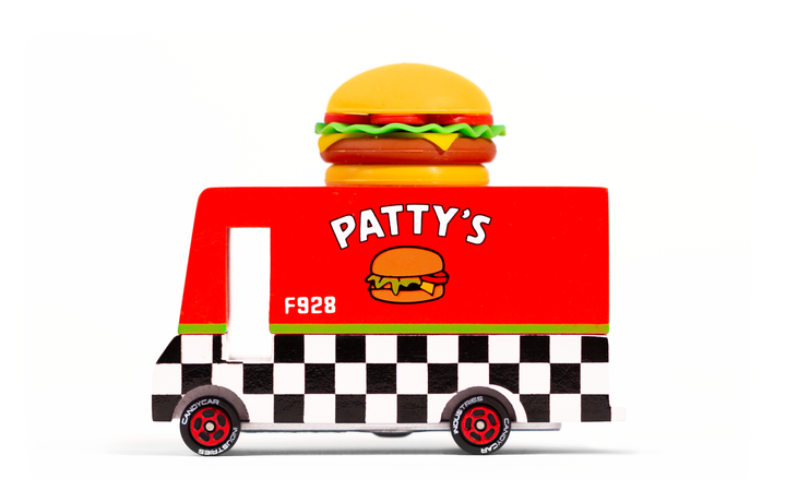 Babesta Hamburger Van Wood Toy by Candylab Toys