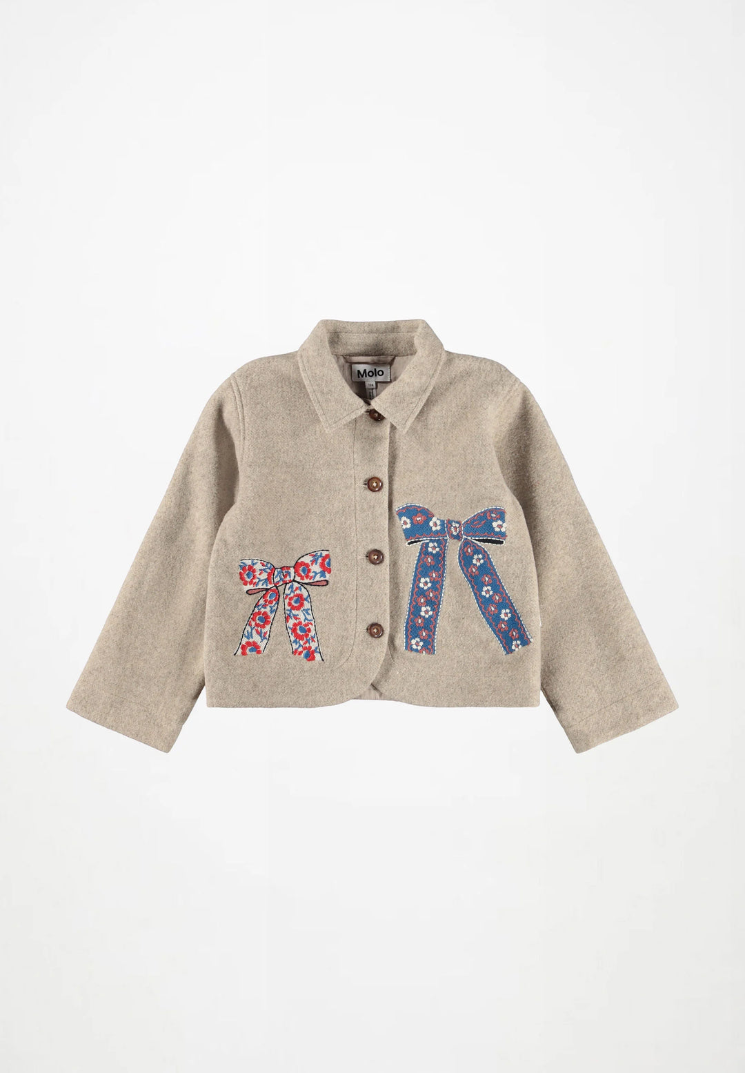 Babesta Harmoney Jacket Oatmeal Melange by Molo 