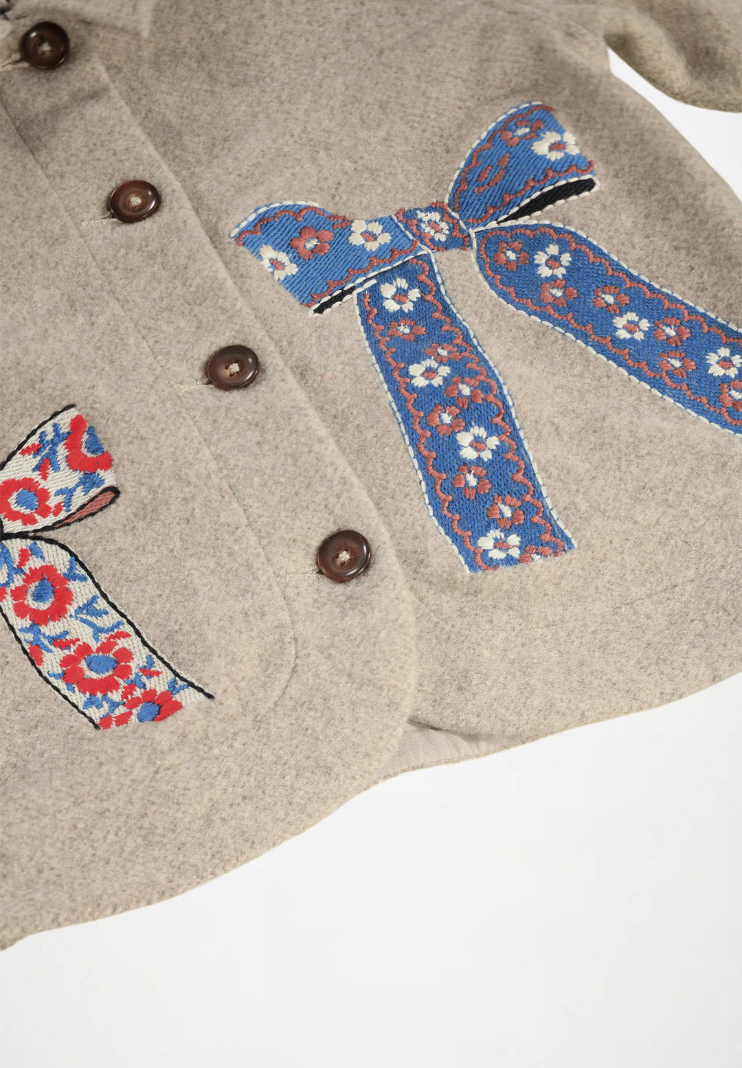 Babesta Harmoney Jacket Oatmeal Melange by Molo 