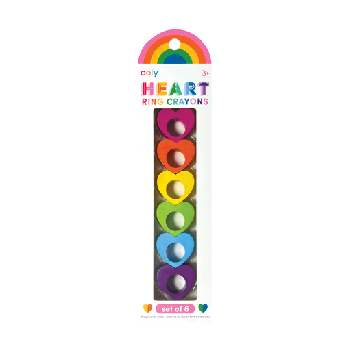 Babesta Heart Ring Crayon Set by OOLY