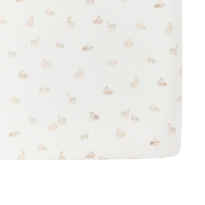 Babesta Hoppy Bunny Crib Sheets by Pehr