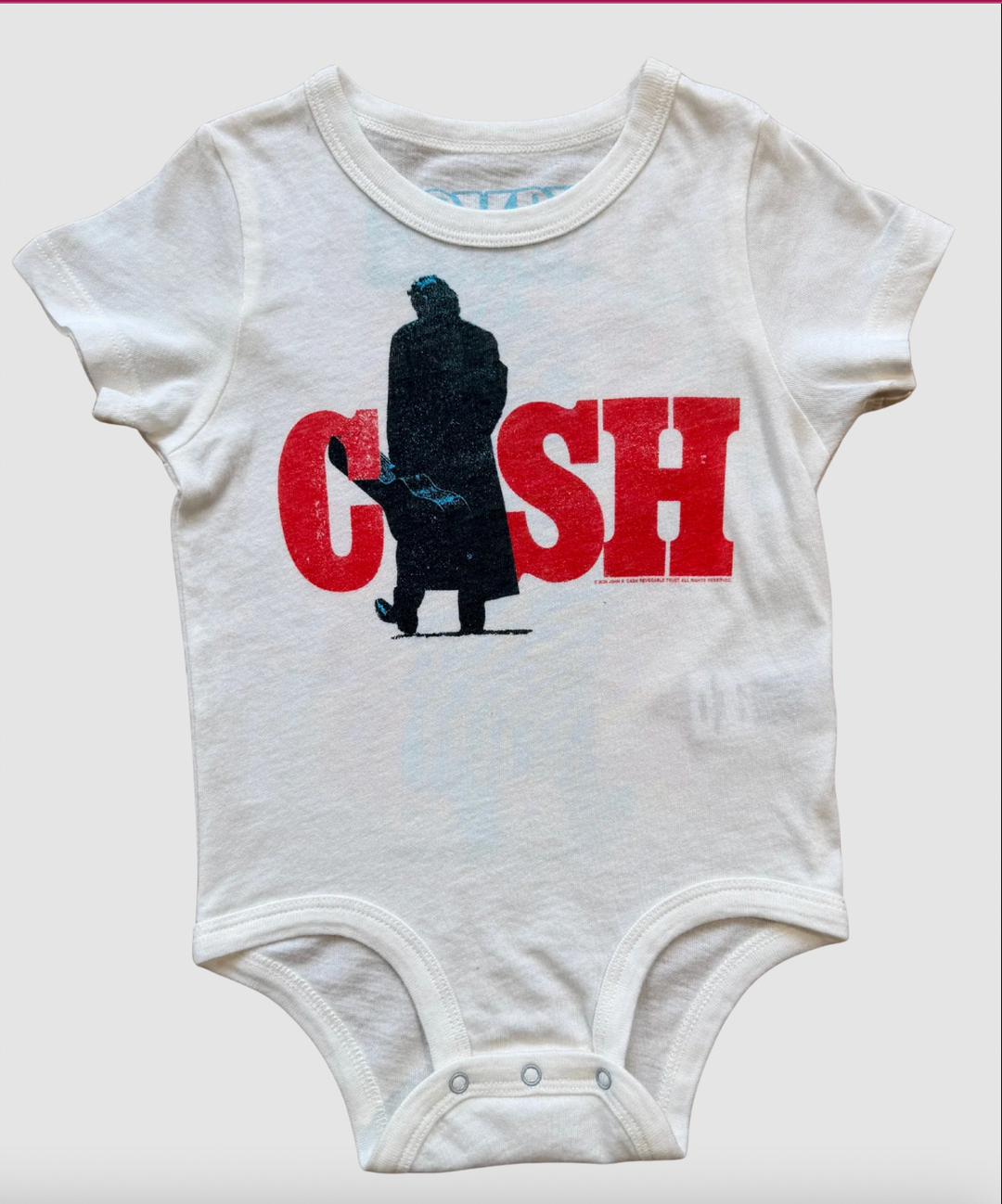 Babesta Johnny Cash Onesie by Rowdy Sprout