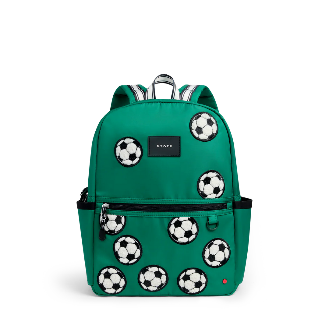 Babesta Kane Kids Fuzzy Soccer Balls Backpack by State Bags