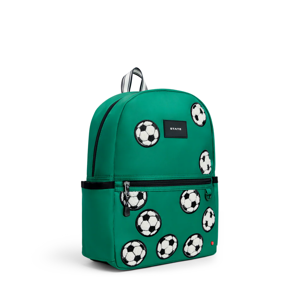 Babesta Kane Kids Fuzzy Soccer Balls Backpack by State Bags