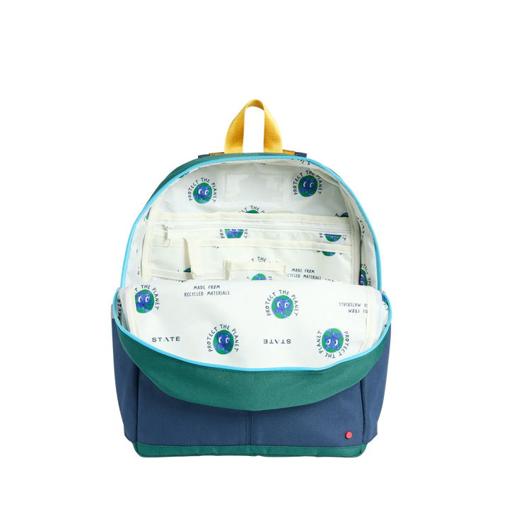 Babesta Kane Kids Fuzzy Soccer Balls Backpack by State Bags