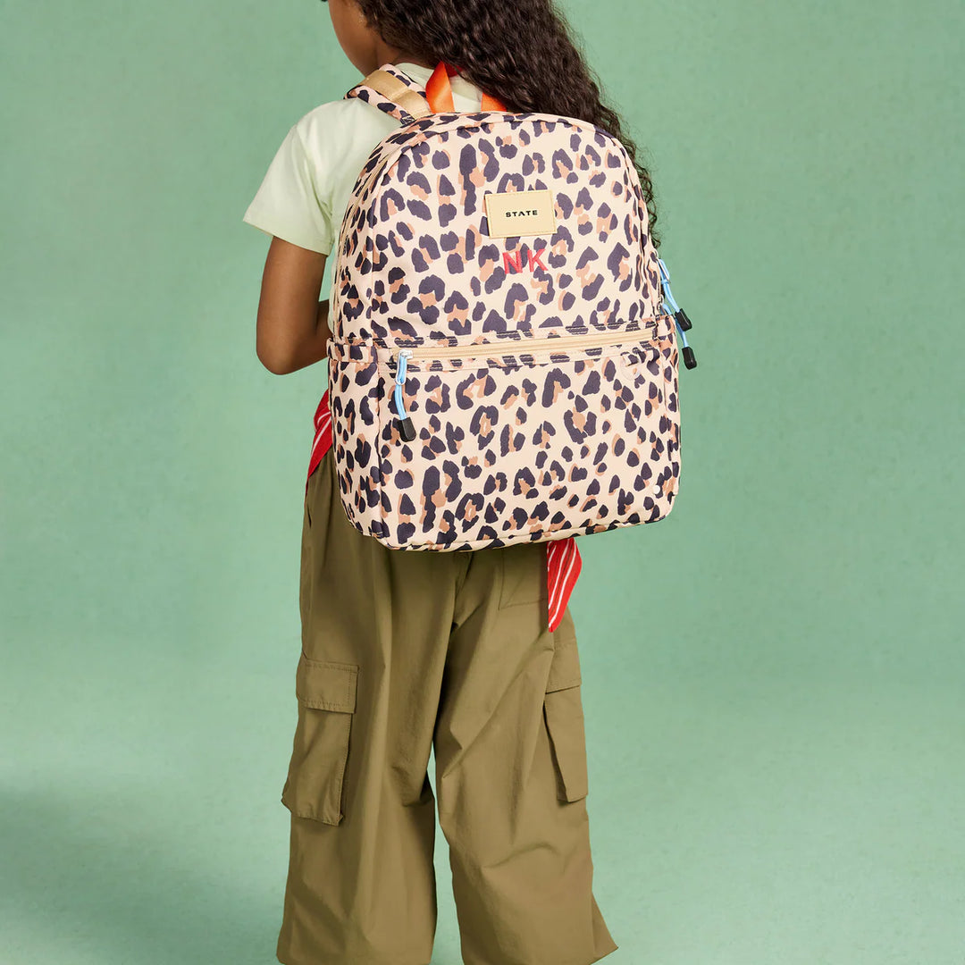Babesta Kane Kids Leopard Backpack by State Bags