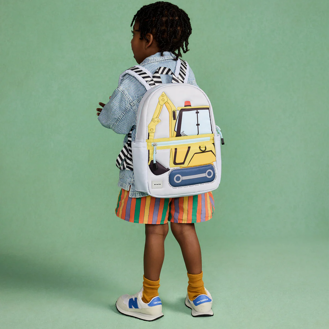 Babesta Kane Kids Mini Construction Truck Backpack by State Bags 