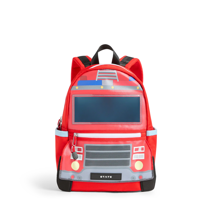 Babesta Kane Kids Mini Firetruck Backpack by State Bags