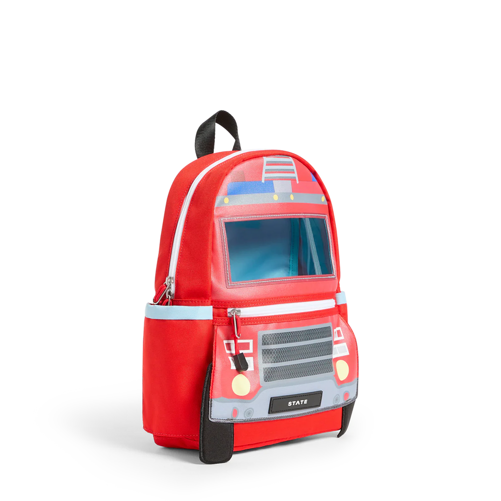 Babesta Kane Kids Mini Firetruck Backpack by State Bags