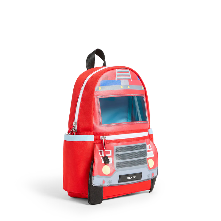 Babesta Kane Kids Mini Firetruck Backpack by State Bags