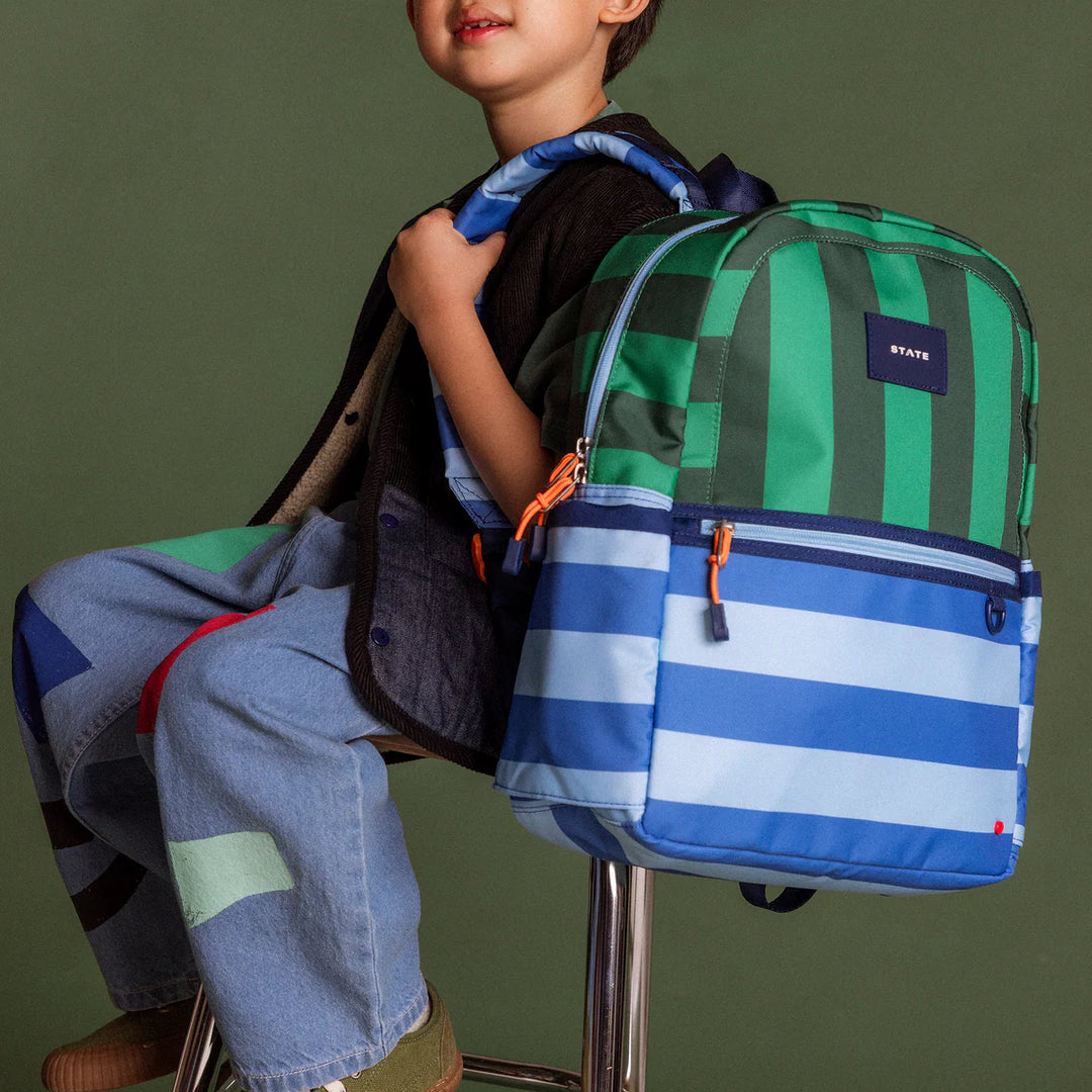 Babesta Kane Kids Stripe Backpack by State Bags
