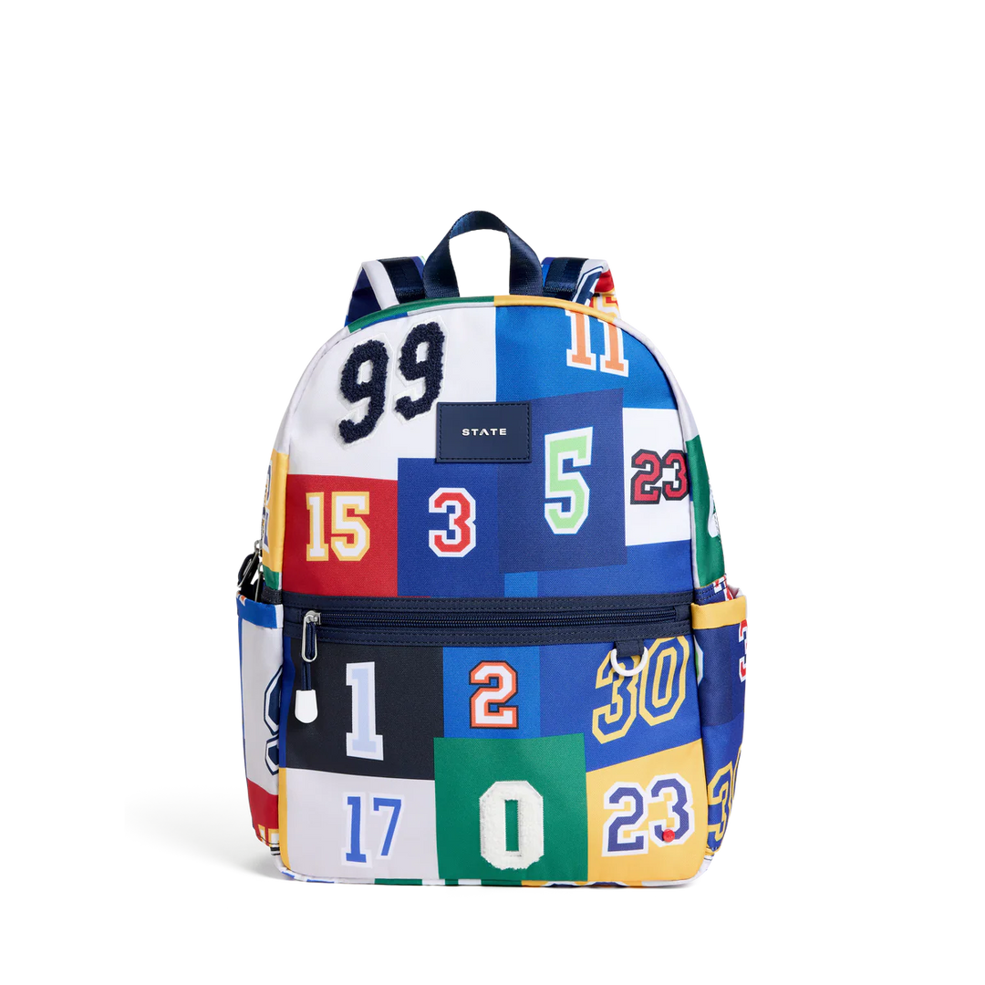 Babesta Kane Kids Varsity Numbers Backpack by State Bags
