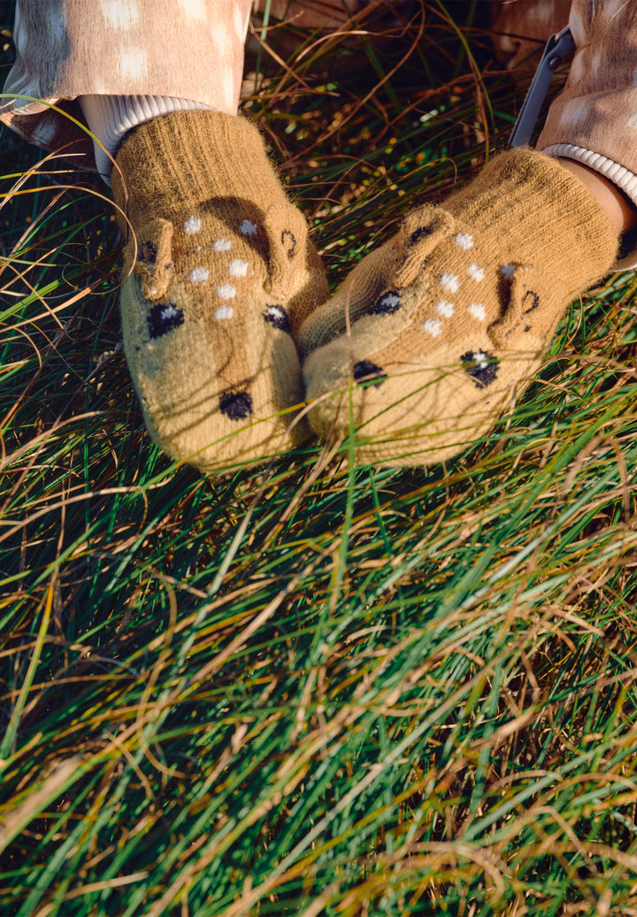 Babesta Kenau Mittens Camel