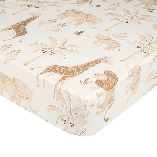 Kendi Animal Crib Sheet