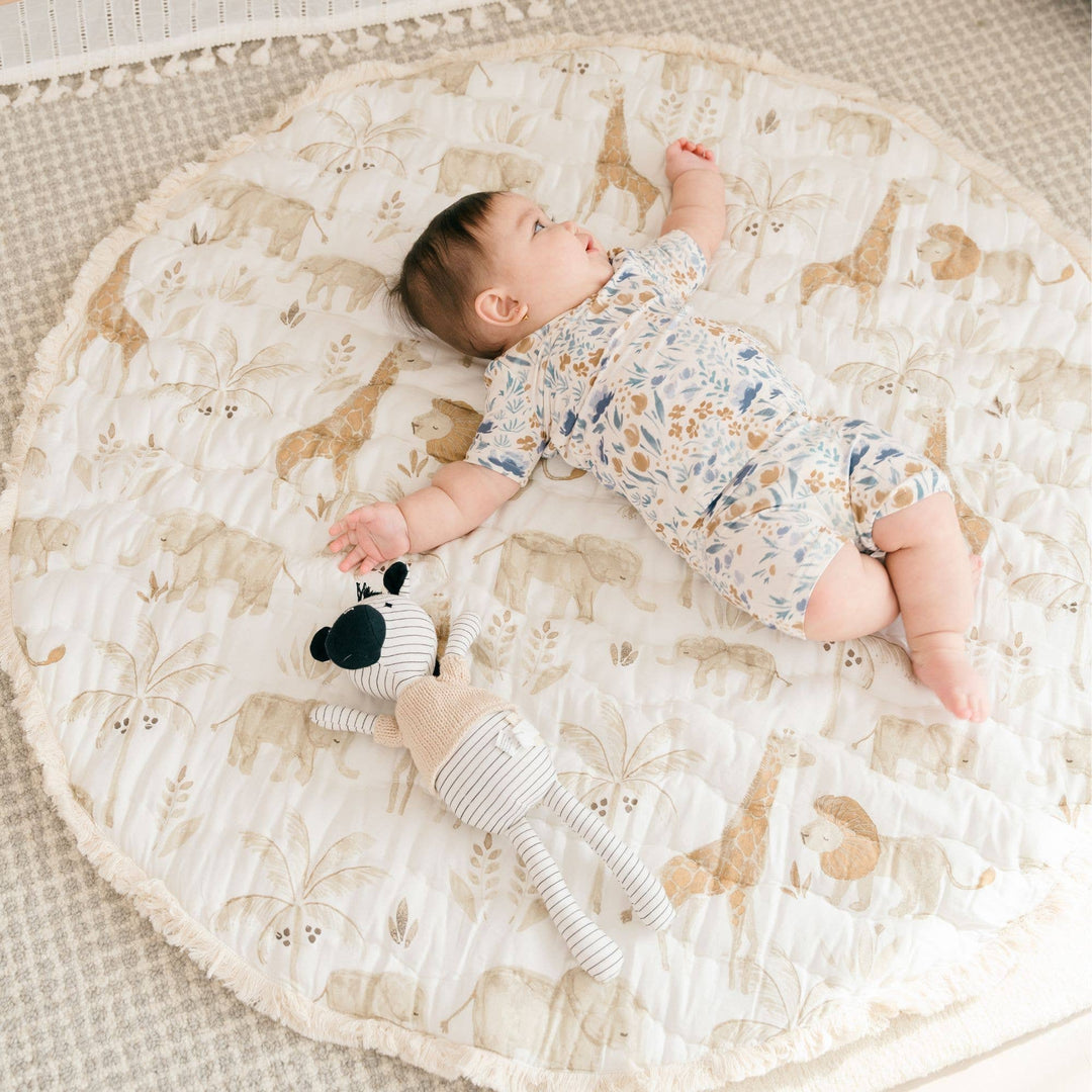 Babesta Kendi Quilted Playmat by Crane Baby