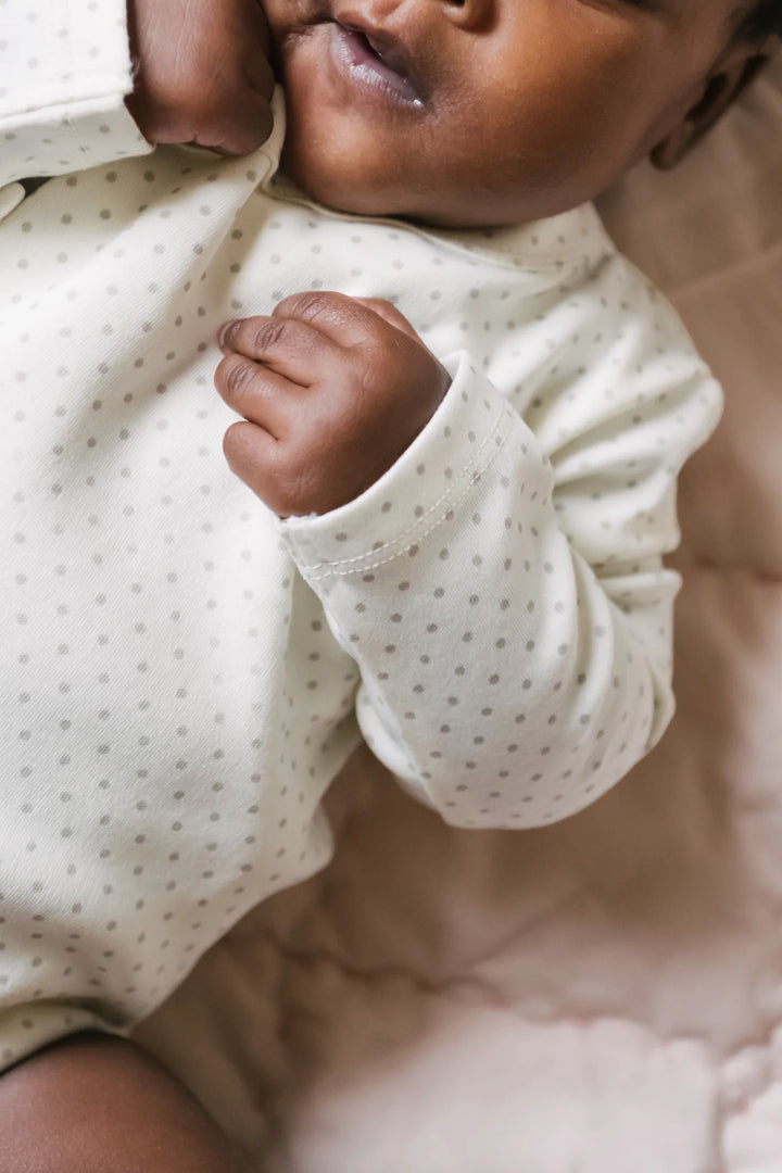 Babesta Kimono One-Piece - Pin Dot by Pehr