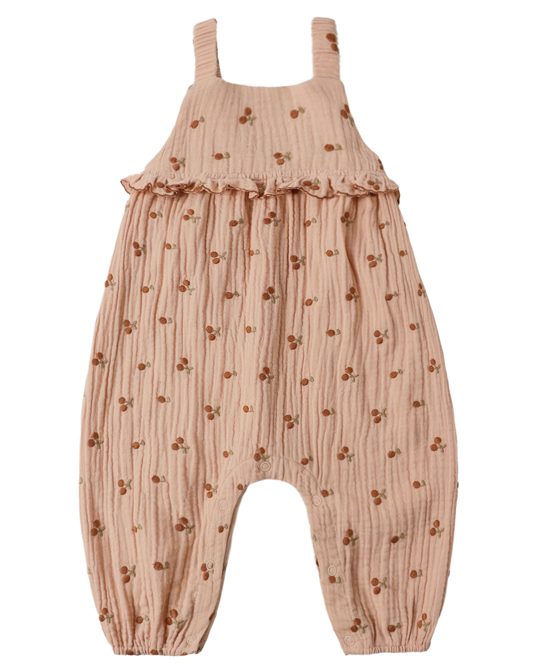 Babesta Kinsley Jumpsuit Cherry Embroidery by Rylee and Cru