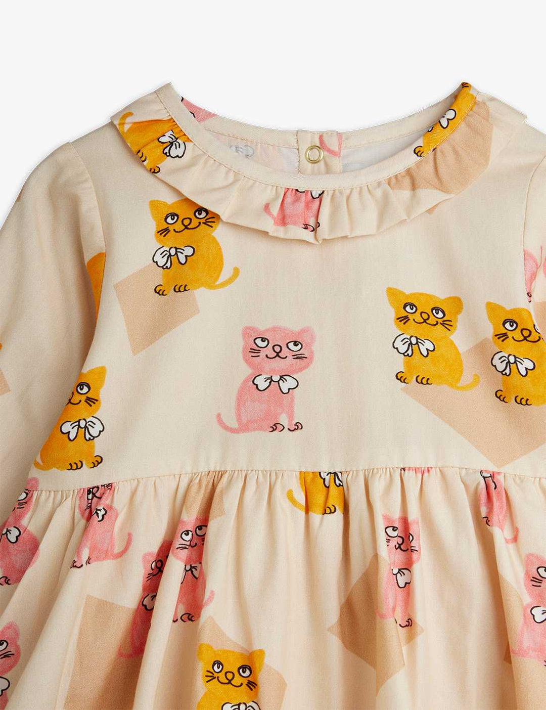 Babesta Kittens aop Bodysuit Romper by Mini Rodini 