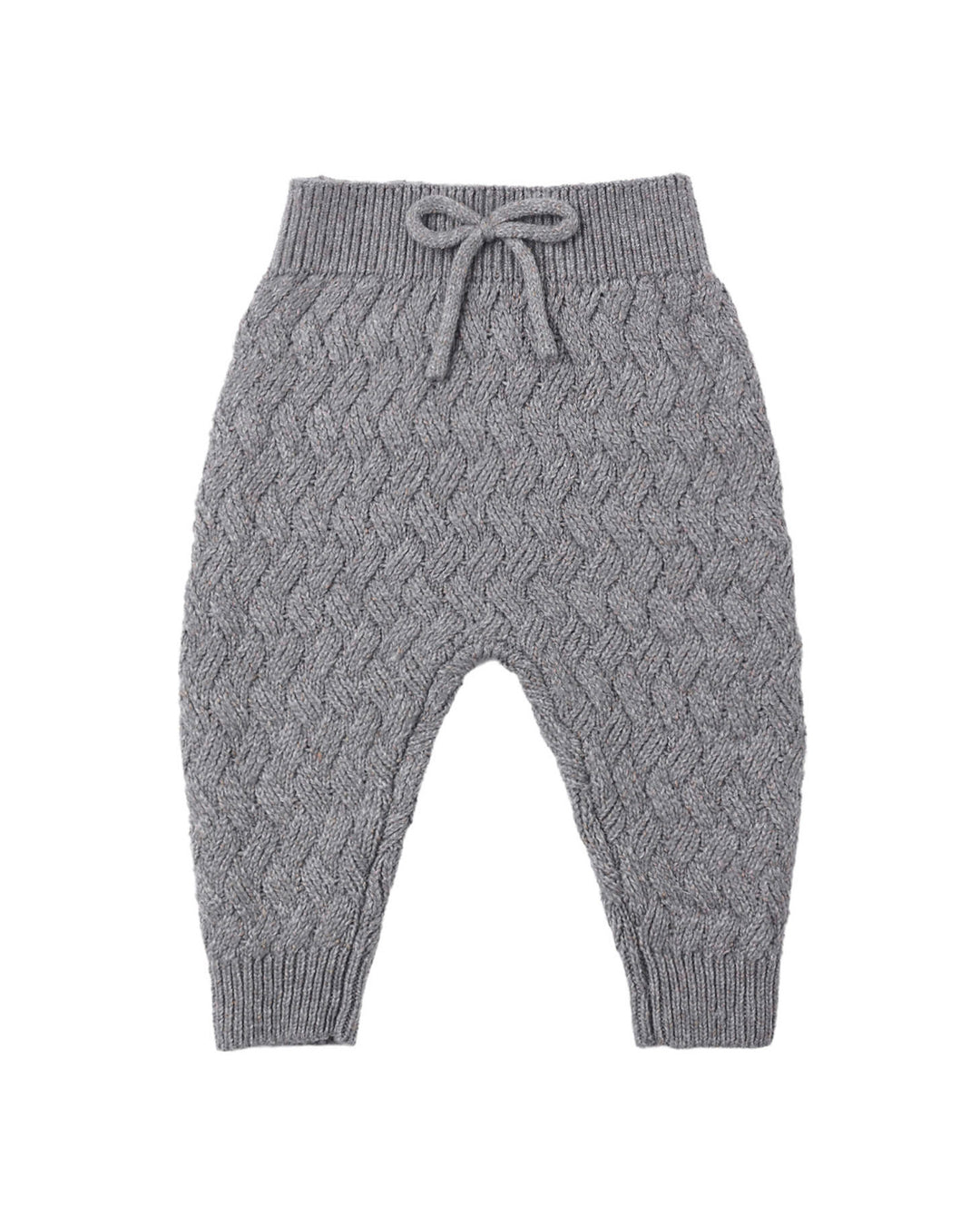 Babesta Knit Pant Heathered Slate by Quincy Mae