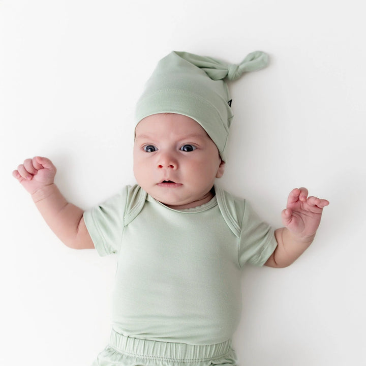 Babesta Kyte Baby Knotted Cap - Basil