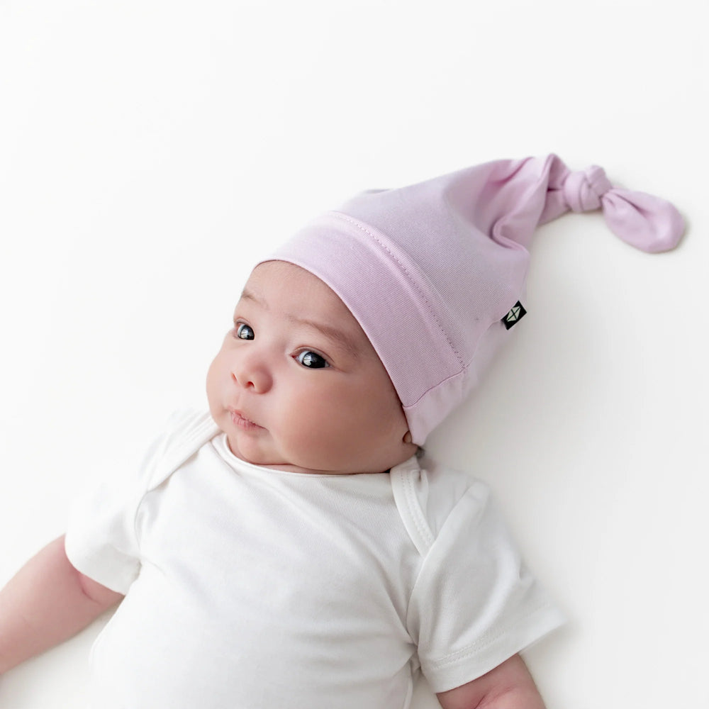 Babesta Kyte Baby Knotted Cap - Thistle 