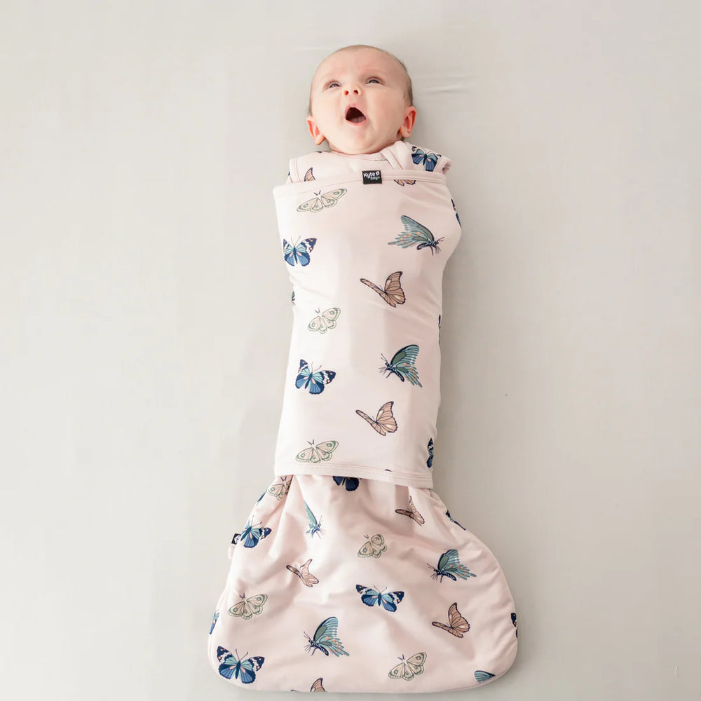 Babesta Kyte Baby Sleep Bag Swaddler 1.0 - Blush Butterfly