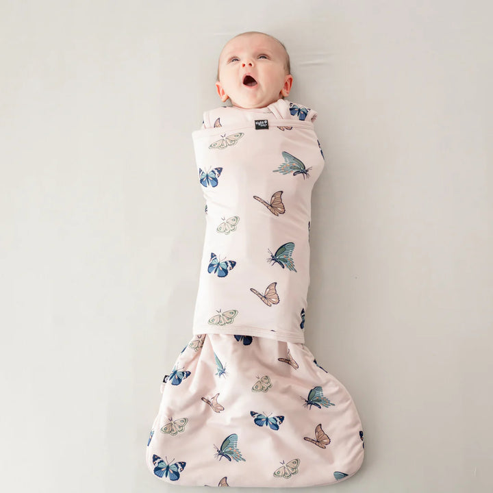 Babesta Kyte Baby Sleep Bag Swaddler 1.0 - Blush Butterfly