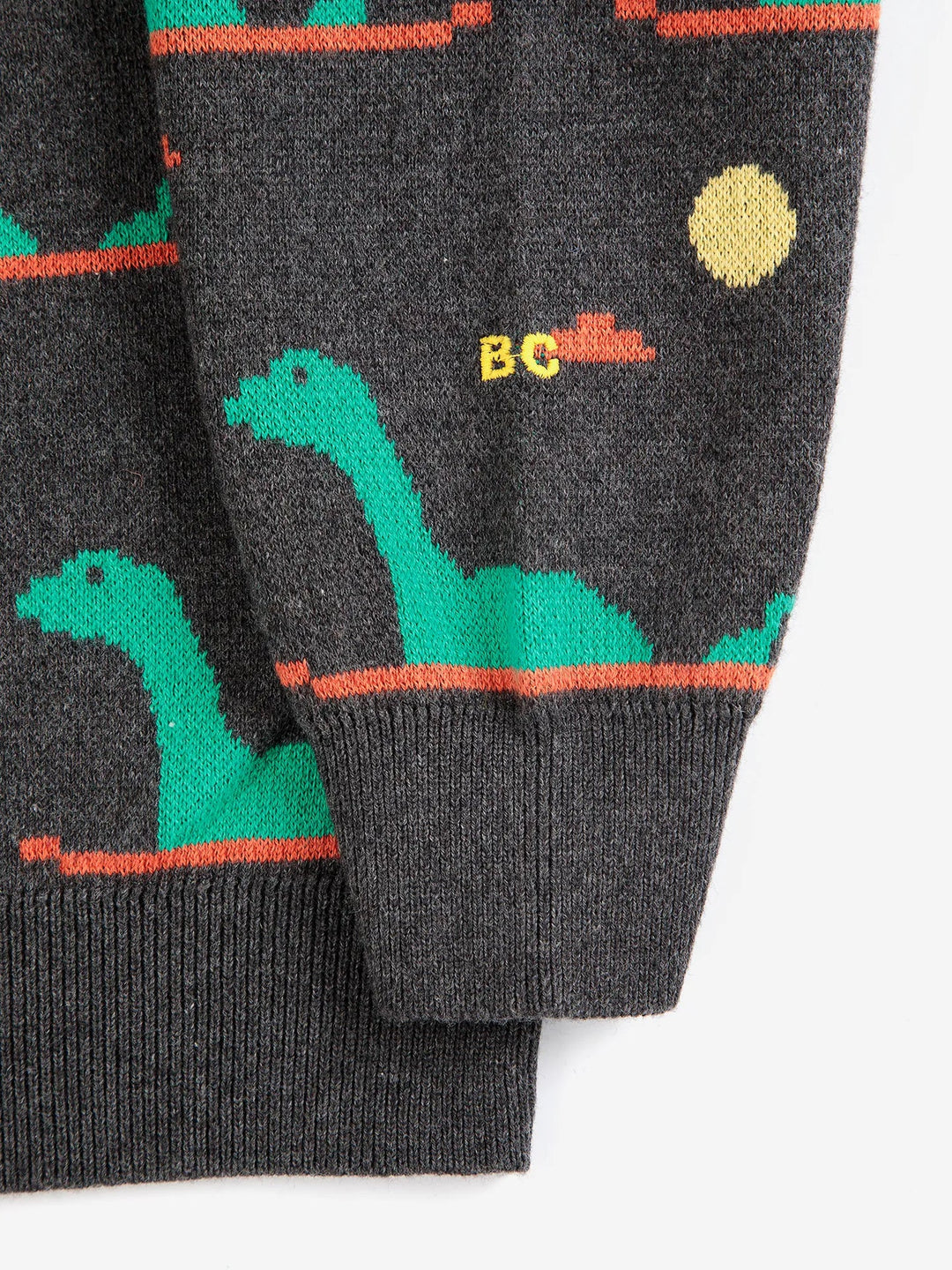 Babesta Lake Monster Jacquard Jumper by Bobo Choses