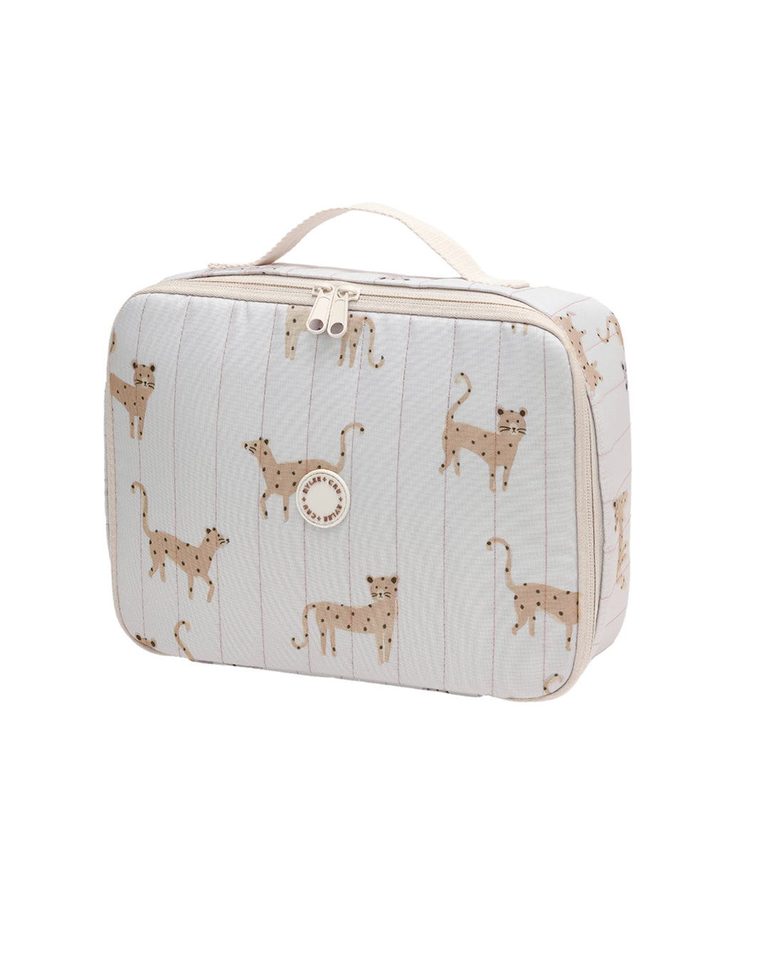 Babesta Leopard Lunch Bag by Rylee & Cru