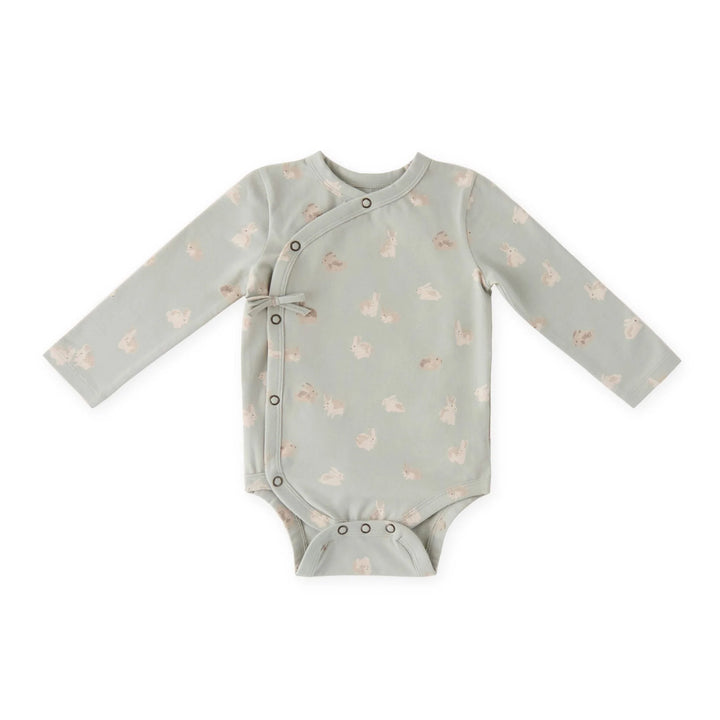 Babesta Littles Kimono One-Piece - Hoppy Bunny