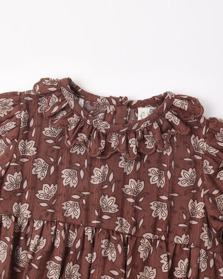 Babesta Liv Romper Mulberry Iris by Rylee + Cru 