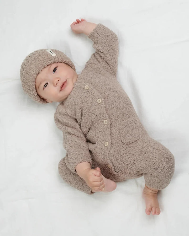 Babesta Long Sleeve Jumpsuit Fuzzy by 7AM Enfant