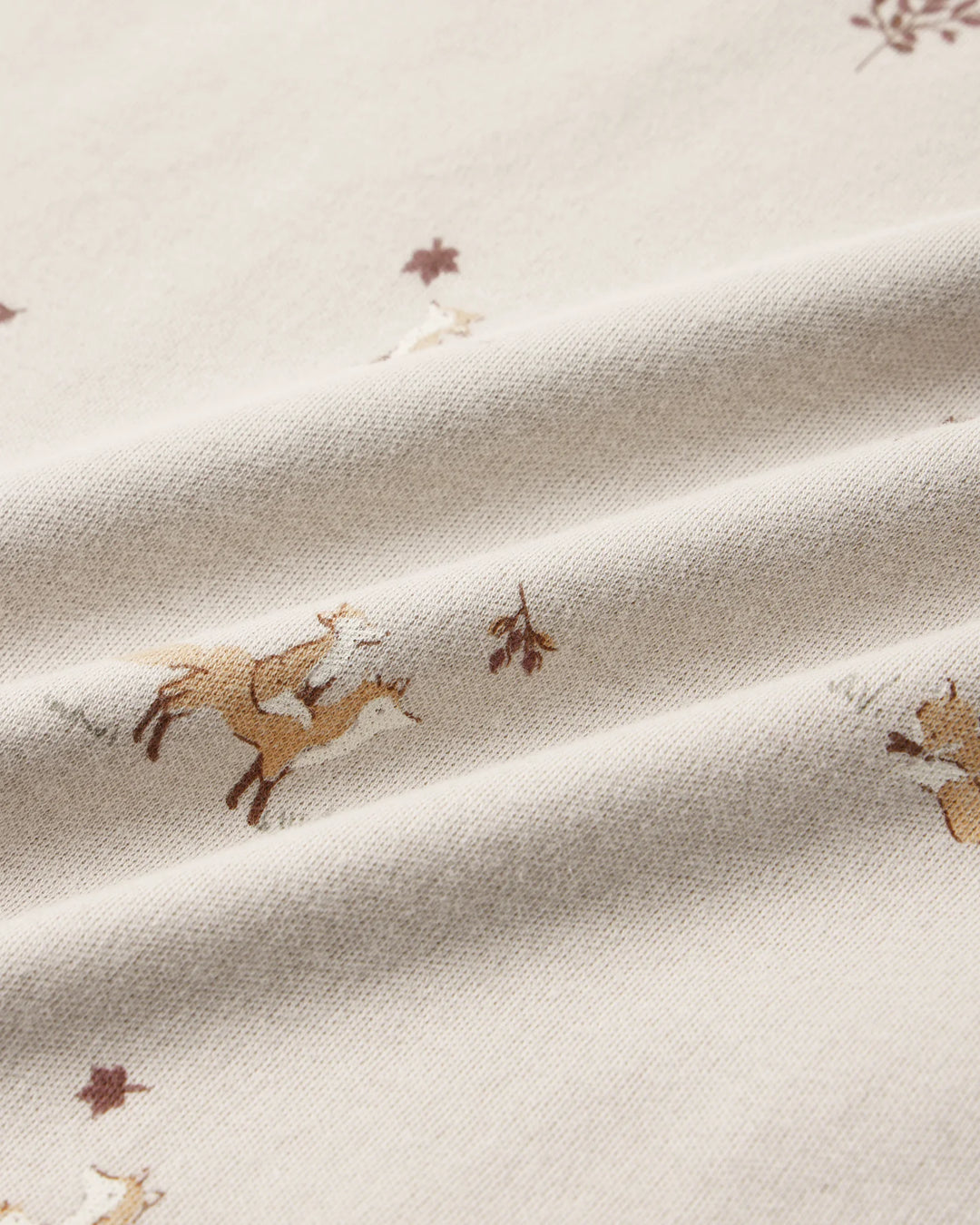Babesta Long Sleeve Pocket Jumpsuit Fox Land by Quincy Mae