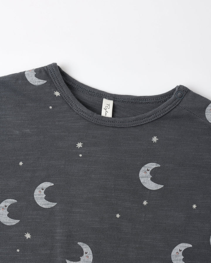 Babesta Long Sleeve Tee & Pant Set Moons by Rylee + Cru